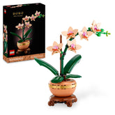 LEGO Botanical Collection Mini Orchid Plant Building Kit For Ages 18+