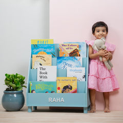 Kiddies Kingdom Mini Library with Elevation Organisers For Ages 3 and Above