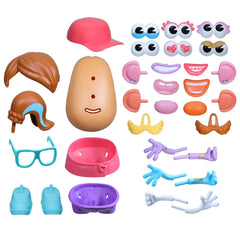 POTATO HEAD Express Yourspud Playset with 1 Potato Body and 32 Accessories, Creative Toddler and Preschool Toys for Kids Ages 2+