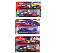 Majorette Auto JDM Legends Tuning Transporter Playset with Vehicles for Kids & Collectors Styles & Design May Vary - Only 1 Model Included