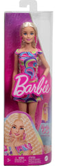 Barbie Fashionistas 65th Anniversary Doll #223 with Blonde Wavy Hair Wears Totally Hair-Inspired Dress & Accessories for Ages 3 Years & Up