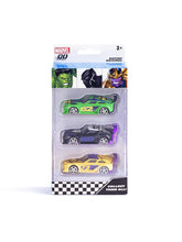 Marvel Go 1:64 Diecast Hulk, Black Panther and Thanos 3-Pack Battle SUV Toy Car For Collection For Ages 3 Years And Up