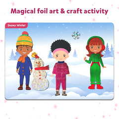 Skillmatics Foil Fun: Dress Up No Mess Art Kit For Kids Ages 4+