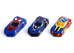 Marvel Go 1:64 Diecast Spider-Man, Black Panther and Doctor Strange 3-Pack Rapid RacerToy Car For Collection For Ages 3 Years And Up