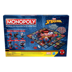 Monopoly Spider-Man Edition Board Game | Monopoly Game For Spider-Man Fans | Ages 8 And Up