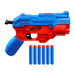Nerf Alpha Strike Boa RC-6 Blaster with 6-Dart Rotating Drum,Fire 6 Darts in a Row Includes 6 Nerf Elite Darts