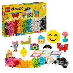 LEGO Classic Creative Happy Box Colorful Building Kit For Ages 5+