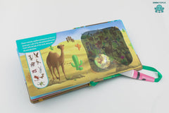 Booktopus Torch Discovery Book - Jungle Animals Hidden Picture Book with Torch - Learning Activity Books for Kids 4+