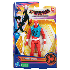 Marvel Spider-Man: Across The Spider-Verse Scarlet Spider 6-Inch-Scale Action Figure with Guitar Accessory