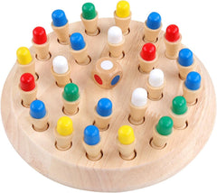 Simarr Wooden Memory Chess For Kids 5 Years and Up