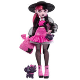 Monster High Draculaura Fashion Doll with Her Pet Count Fabulous with Accessories for Kids Ages 4+