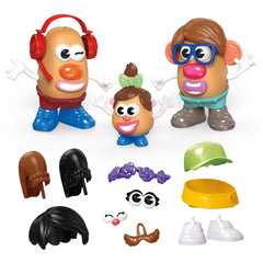 POTATO HEAD Create Your Family Set with 44 Parts and Pieces, Creative Toddler and Preschool Toys for Kids Ages 2+