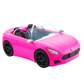 Barbie Convertible 2-Seater Pink Car with Rolling Wheels & Realistic Details Gift for Ages 3 Years and UP