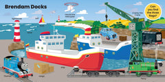 Thomas & Friends: First Words bright and colourful board book for Ages 18 months Above