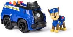 Paw Patrol Chase Police Car Vehicle with Removable Chase Action Figures for Kids Ages 3+