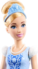 Disney Princess 2-In-1 Stories Cinderella Fashion Doll With 2 Snap-On Bodices, 2 Skirts & 9 Accessories For Kids Ages 3+