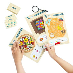 Bloomingo Detective kit - Spy activity kit Detective puzzle game set for kids