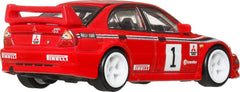 Hot Wheels Car Culture 1:64 Scale Premium Thrill Climbers 2026 Mitsubishi Lancer Evolution VI Toy Car for Ages 4+