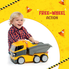 Funskool MOLTO Dumper Truck, Toy Truck, Nesting & Stackable Toy for Kids Ages 2 Years & Up