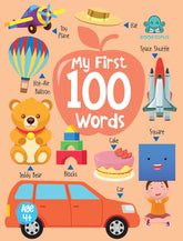 Booktopus My First 100 Words Mini - Early Learning Picture Books for Kids 4+