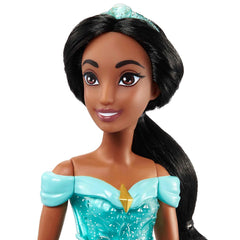 Disney Princess Jasmine Posable Fashion Doll with Sparkling Clothing and Accessories for Kids Ages 3+
