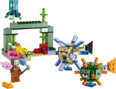 LEGO Minecraft The Guardian Battle Toy Building Kit For Ages 8+