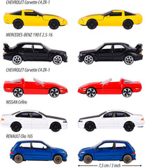Majorette 90s Youngster 5 Car Giftpack Scale 1:64 Classic Edition For Kids & Collectors Ages 3 and Up