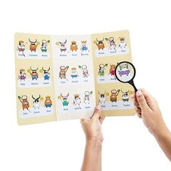 Bloomingo Detective kit - Spy activity kit Detective puzzle game set for kids