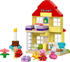 LEGO DUPLO Peppa Pig Birthday House Playset Kit for Ages 2+