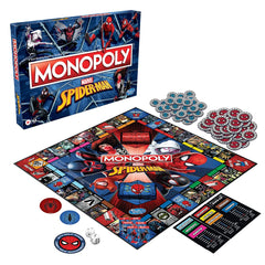 Monopoly Spider-Man Edition Board Game | Monopoly Game For Spider-Man Fans | Ages 8 And Up