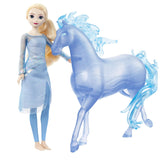 Disney Frozen Elsa Fashion Doll & Horse-Shaped Water Nokk Figure Set Inspired By Disney Frozen 2 Movie