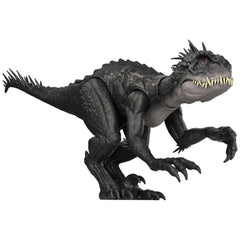 Jurassic World Ultimate Damage Scorpios Rex Dinosaur Figure with Pulsing Veiny Damage, Light & Sound Toy, Chomp and Roar For Kids Ages 3+