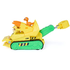 PAW Patrol The Dino Film Rubble's Dino Rescue Bulldozer Action Car Figure For Kids 3 Years and Above