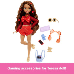 Barbie Dream Besties Teresa Fashion Doll With Accessories For Kids Ages 4+