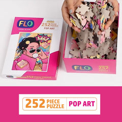 FLO Toys Magic Pop Art 252 Pieces Jigsaw Puzzle 8+