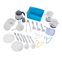 Step2 Cook & Care Corner Kitchen & Nursery for Kids, Interactive Lights & Sounds, Realistic Sink, Fridge, & Washing Machine, Pretend Playset