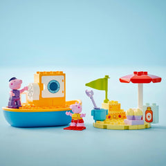 LEGO DUPLO Peppa Pig Boat Trip Playset Kit for Ages 2+
