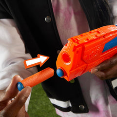 Nerf N Series Ward Foam Dart Blaster, 2 N1 Darts Compatible Only with N Series Blasters, Kids Outdoor Games, Ages 8+