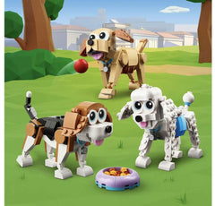 LEGO Creator Adorable Dogs Building Kit For Ages 7+