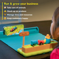 PlayShifu Plugo Farm - Interactive Educational Toy with Farm Animals & Barn for Kids Ages 4 Years & Up (App Based, Device Not Included)