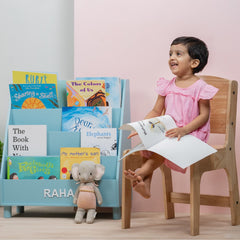 Kiddies Kingdom Mini Library with Elevation Organisers For Ages 3 and Above