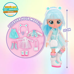 Cry Babies BFF Kristal Fashion Doll With Surprises Including Outfit and Accessories For Ages 3 And Up