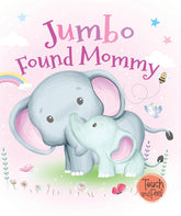 Booktopus Touch and Feel Board Book - Jumbo Found Mommy Sensory Book for Toddlers - Textured Baby Books for 4+