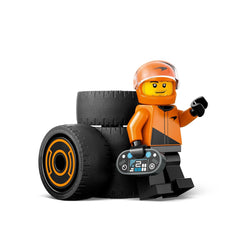 LEGO City F1 Driver with McLaren Race Car Mini Vehicle Building Kit For Ages 6+