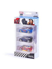 Marvel Go 1:64 Diecast Spider-Man, Black Panther and Doctor Strange 3-Pack Rapid RacerToy Car For Collection For Ages 3 Years And Up