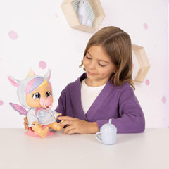 Cry Babies 11'' Loving Care Fantasy Jenna Doll With Tears And Sounds Feature For Baby And Toddlers Ages 18 Months And Up