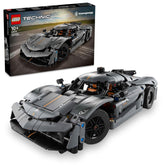 LEGO Technic Koenigsegg Jesko Absolut Gray Hypercar Building Kit For Ages 10+