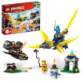LEGO Ninjago Nya and Arin's Baby Dragon Battle Building Kit For Ages 4+
