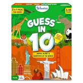 Skillmatics Card Game - Guess in 10 Animals & Countries Combo