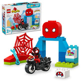LEGO DUPLO Marvel Spin’s Motorcycle Adventure Set Kit for Ages 2+